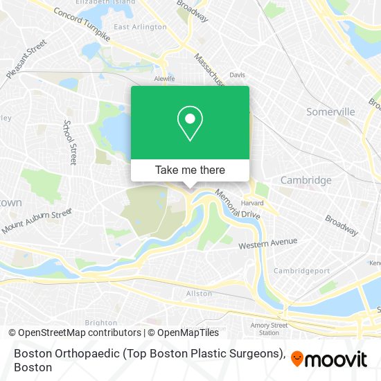 Boston Orthopaedic (Top Boston Plastic Surgeons) map