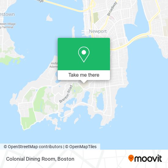 Colonial Dining Room map