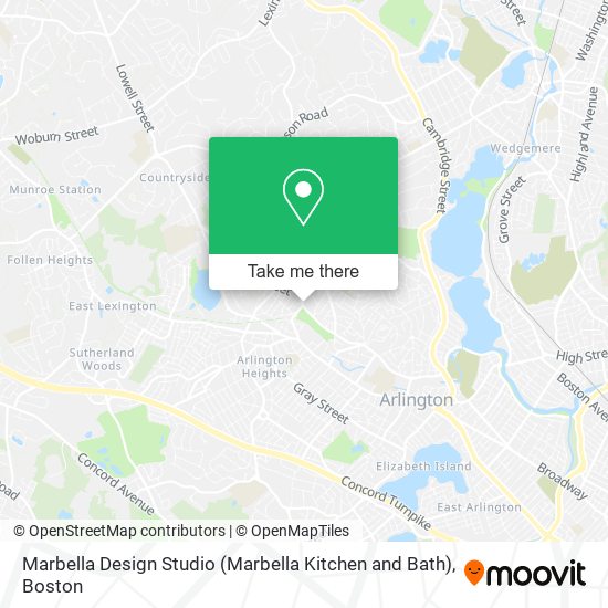 Mapa de Marbella Design Studio (Marbella Kitchen and Bath)