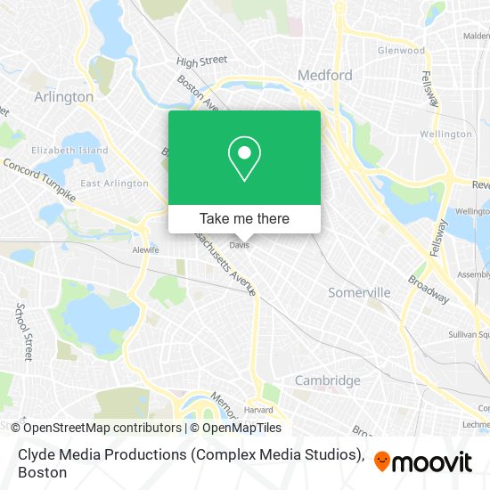 Clyde Media Productions (Complex Media Studios) map