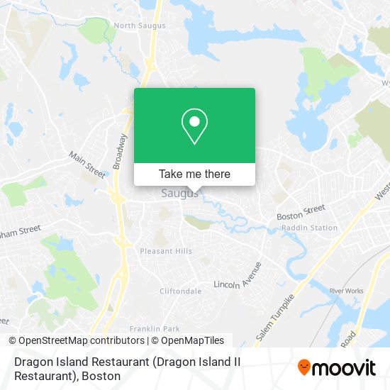 Mapa de Dragon Island Restaurant