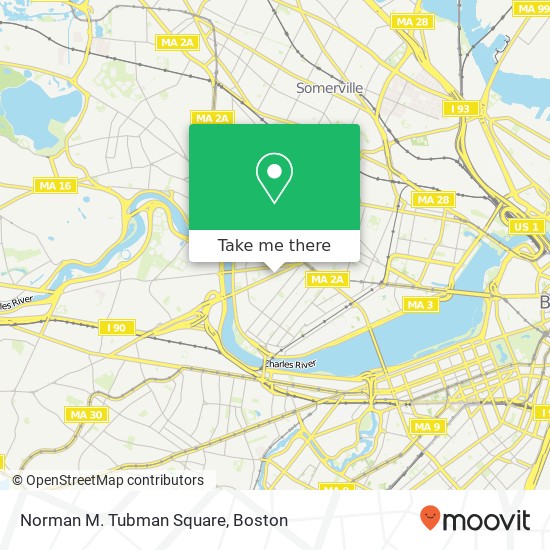Norman M. Tubman Square map