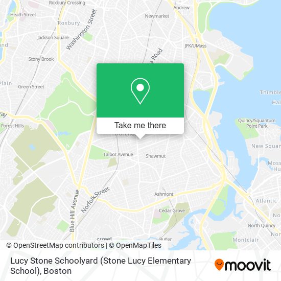 Lucy Stone Schoolyard (Stone Lucy Elementary School) map
