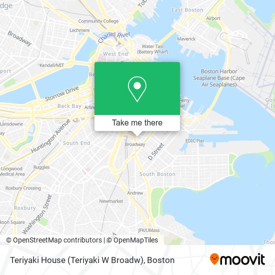 Mapa de Teriyaki House (Teriyaki W Broadw)