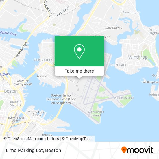 Limo Parking Lot map