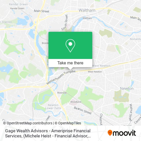 Gage Wealth Advisors - Ameriprise Financial Services, map
