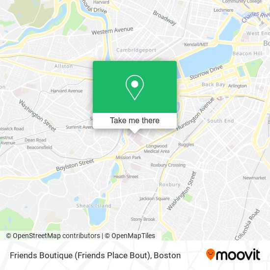 Mapa de Friends Boutique (Friends Place Bout)
