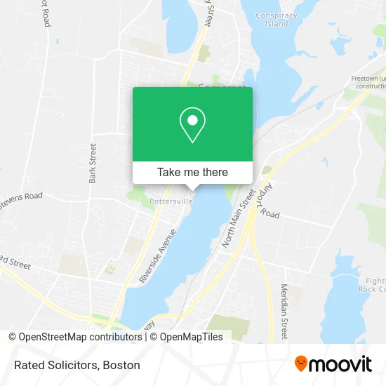 Rated Solicitors map