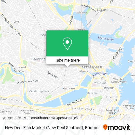 New Deal Fish Market (New Deal Seafood) map