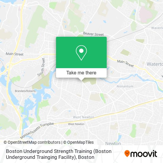 Boston Underground Strength Training (Boston Underground Trainging Facility) map