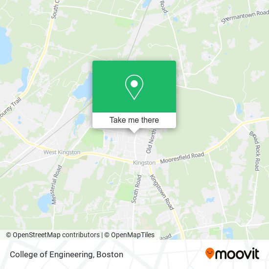 College of Engineering map