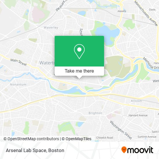 Arsenal Lab Space map