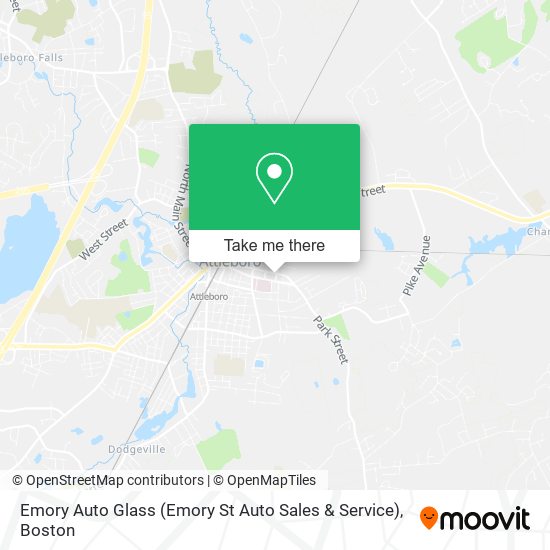 Emory Auto Glass (Emory St Auto Sales & Service) map
