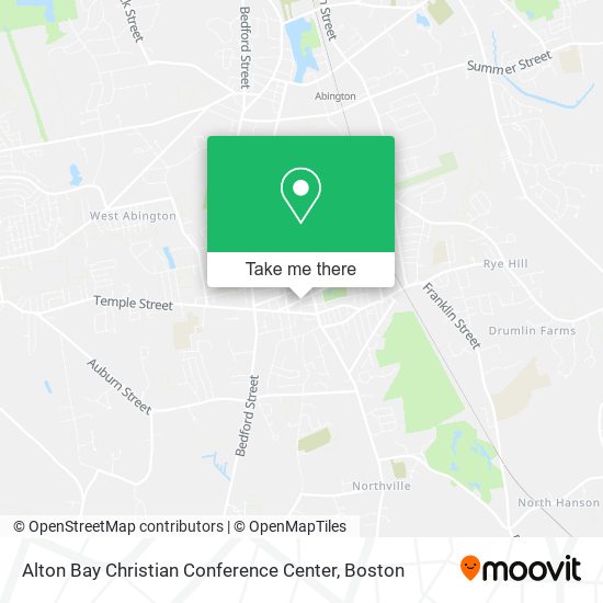 Mapa de Alton Bay Christian Conference Center