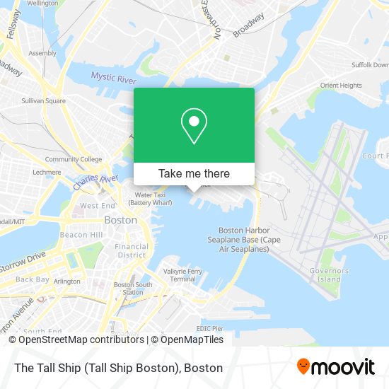 The Tall Ship (Tall Ship Boston) map