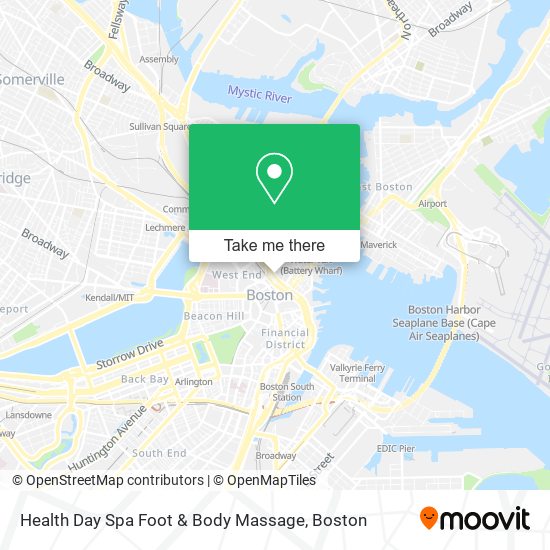 Mapa de Health Day Spa Foot & Body Massage