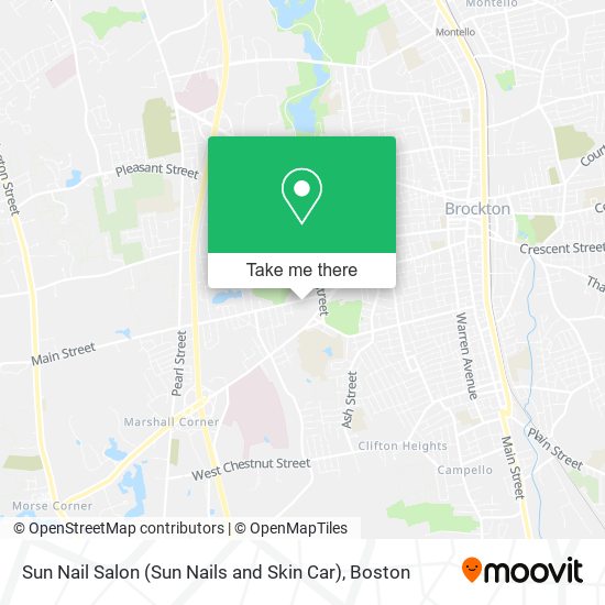 Mapa de Sun Nail Salon (Sun Nails and Skin Car)