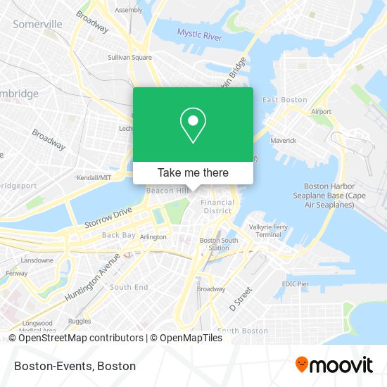 Mapa de Boston-Events