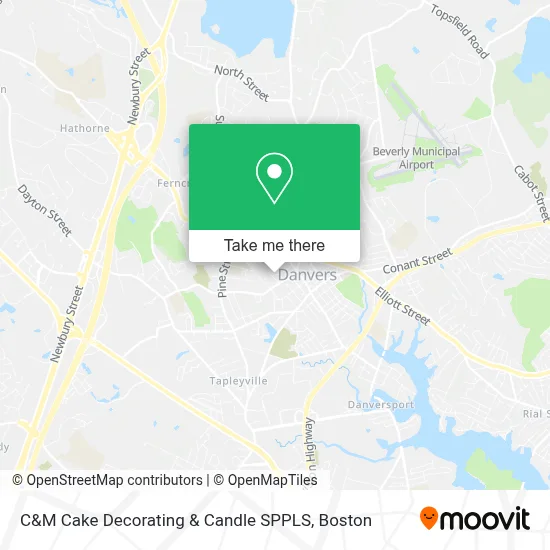 C&M Cake Decorating & Candle SPPLS map