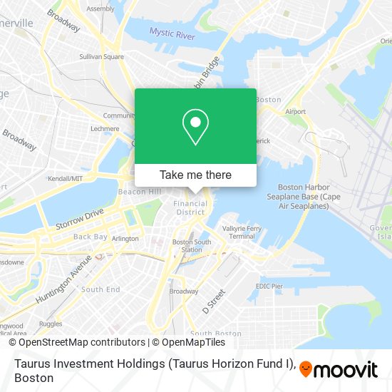 Mapa de Taurus Investment Holdings (Taurus Horizon Fund I)