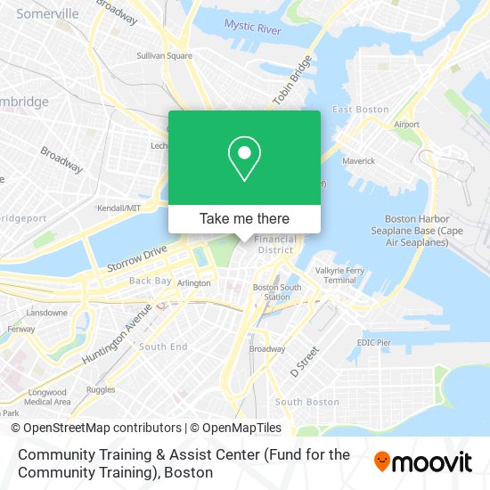 Mapa de Community Training & Assist Center (Fund for the Community Training)