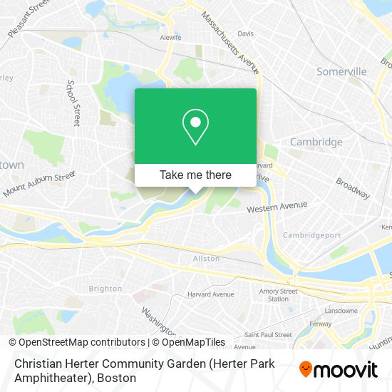 Mapa de Christian Herter Community Garden (Herter Park Amphitheater)