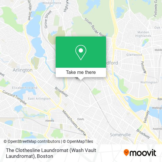 The Clothesline Laundromat (Wash Vault Laundromat) map