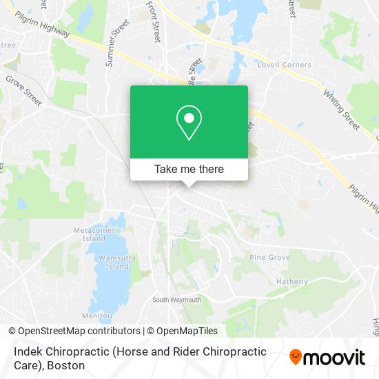 Indek Chiropractic (Horse and Rider Chiropractic Care) map