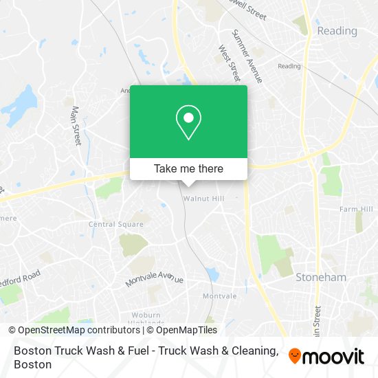Mapa de Boston Truck Wash & Fuel - Truck Wash & Cleaning