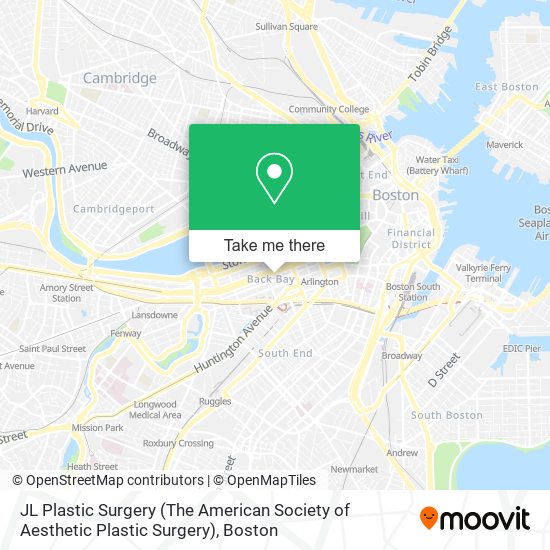 JL Plastic Surgery (The American Society of Aesthetic Plastic Surgery) map