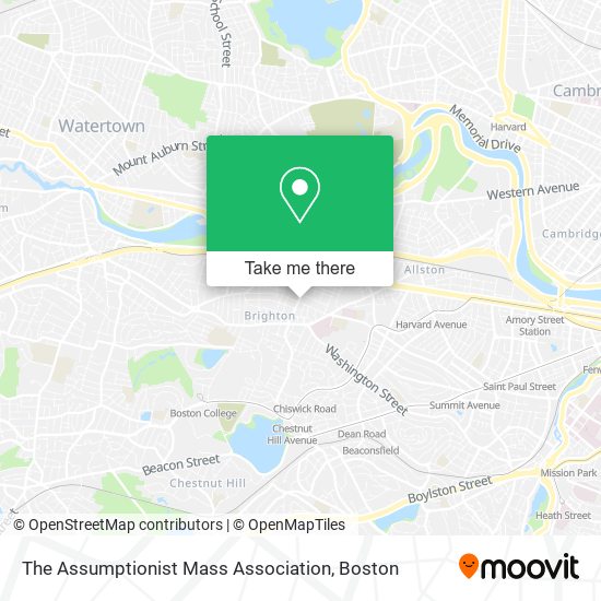 Mapa de The Assumptionist Mass Association
