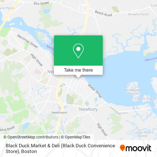 Mapa de Black Duck Market & Deli (Black Duck Convenience Store)