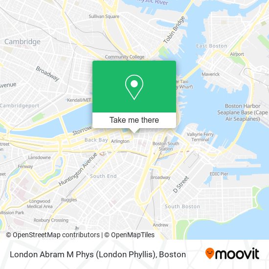 Mapa de London Abram M Phys (London Phyllis)