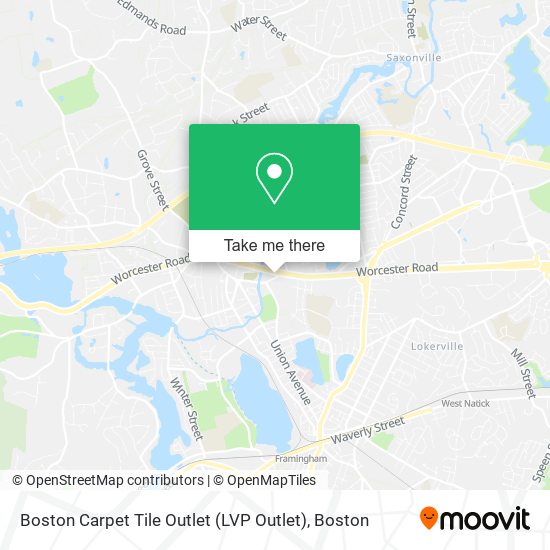 Boston Carpet Tile Outlet (LVP Outlet) map