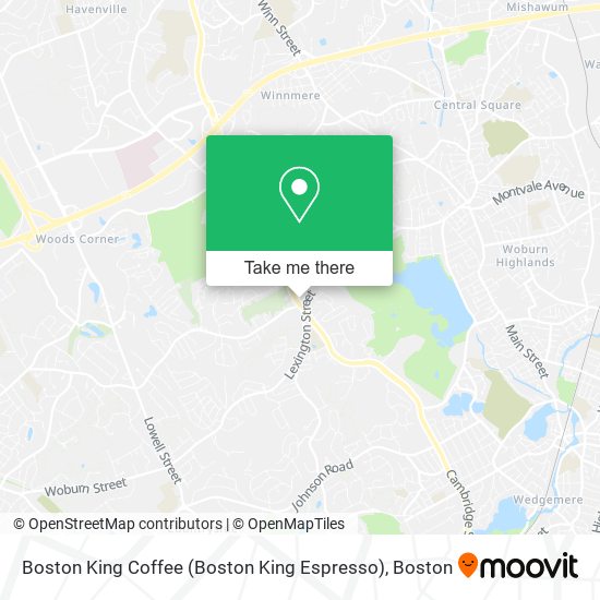 Boston King Coffee (Boston King Espresso) map