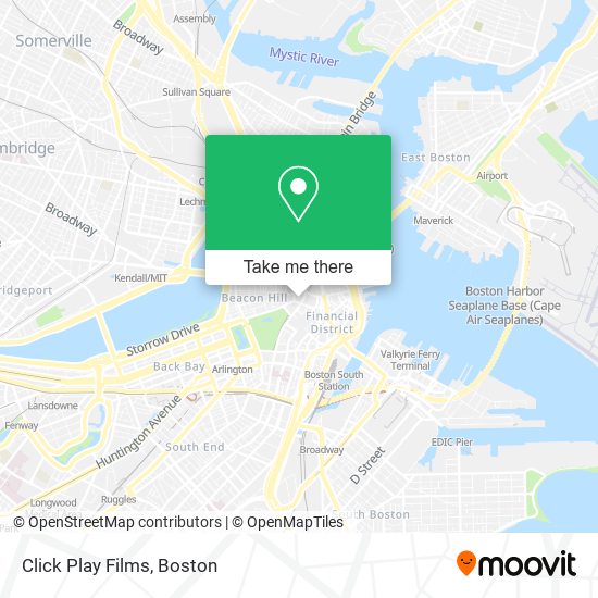 Click Play Films map