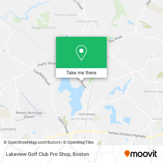 Mapa de Lakeview Golf Club Pro Shop