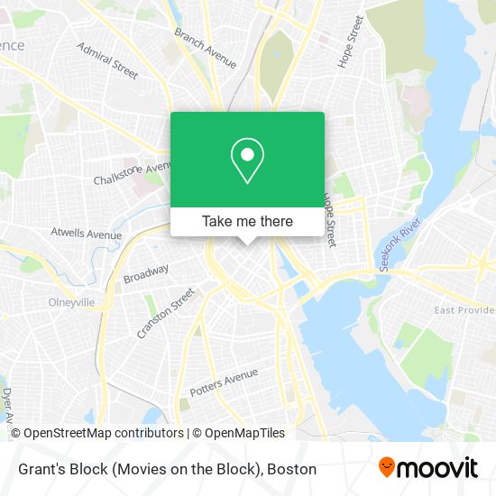 Mapa de Grant's Block (Movies on the Block)