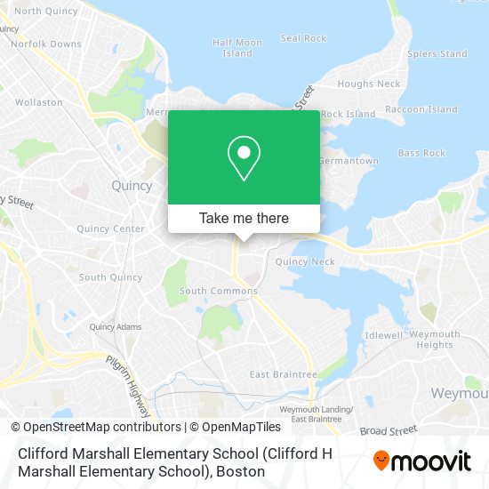 Clifford Marshall Elementary School map