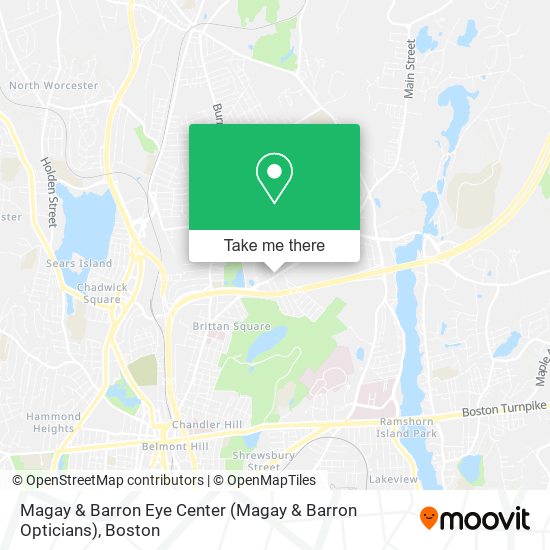 Mapa de Magay & Barron Eye Center (Magay & Barron Opticians)