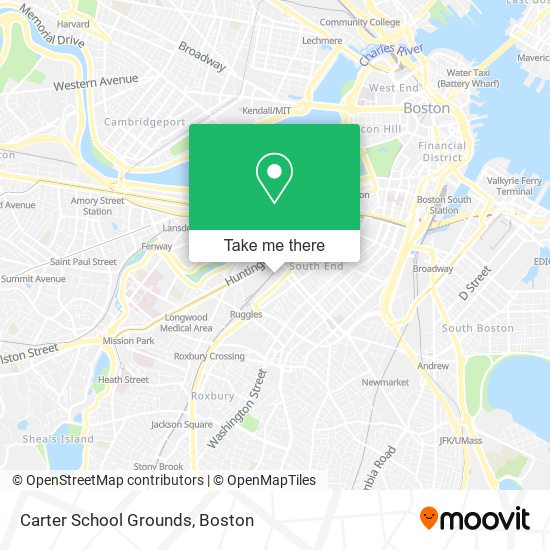 Carter School Grounds map