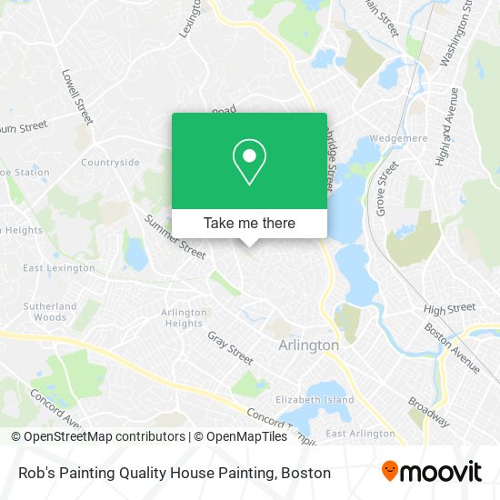 Rob's Painting Quality House Painting map