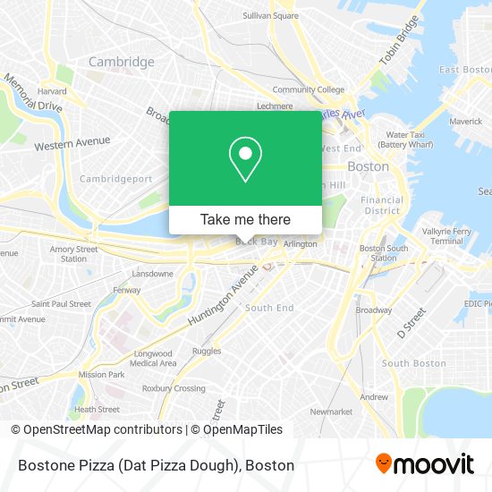 Bostone Pizza (Dat Pizza Dough) map