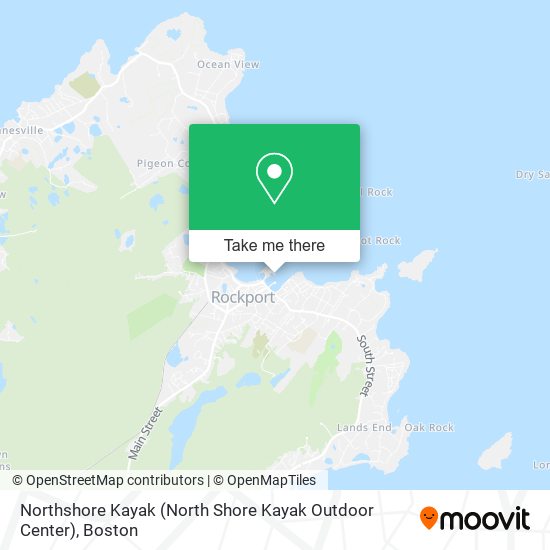 Northshore Kayak (North Shore Kayak Outdoor Center) map