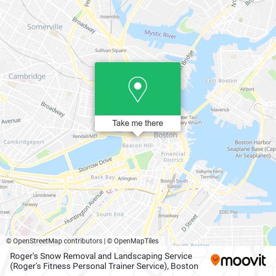 Roger's Snow Removal and Landscaping Service (Roger's Fitness Personal Trainer Service) map