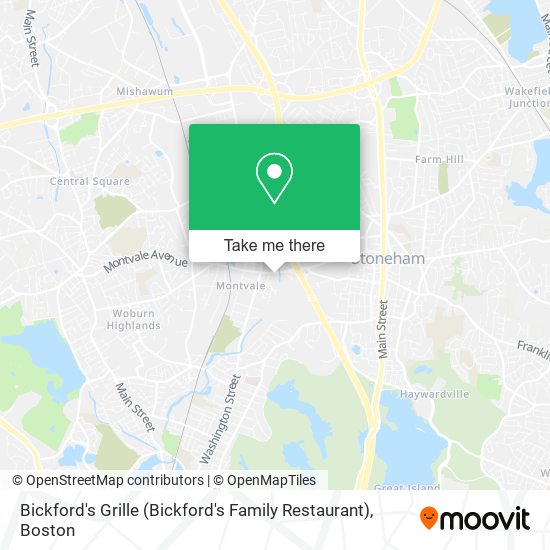 Bickford's Grille (Bickford's Family Restaurant) map