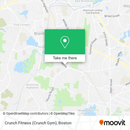 Crunch Fitness (Crunch Gym) map