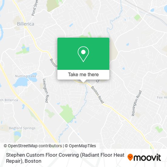 Mapa de Stephen Custom Floor Covering (Radiant Floor Heat Repair)