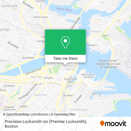 Mapa de Precision Locksmith Inc (Premier Locksmith)