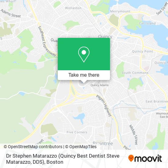 Dr Stephen Matarazzo (Quincy Best Dentist Steve Matarazzo, DDS) map